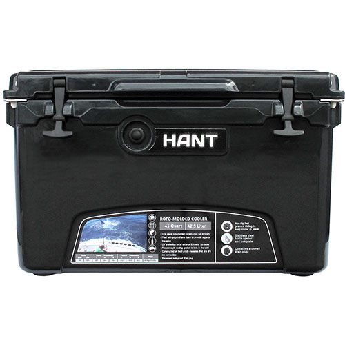 ジェイエスピー HANT クーラーボックス チャコール 45QT HAC45-CH