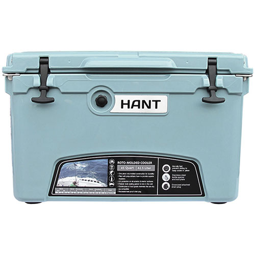 ジェイエスピー HANT クーラーボックス スモーキーブルー 45QT HAC45-SB