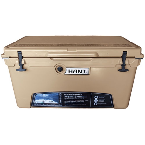 HANT クーラーボックス サンド 75QT HAC75-SA