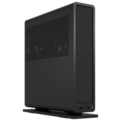 Fractal Design FD-C-RID1N-11 [Mini-ITX スリムケース Ridge PCIe 4.0 Black]