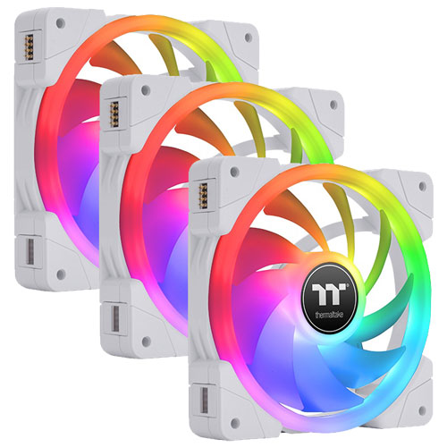 Thermaltake CL-F162-PL14SW-A [140mm ケースファン SWAFAN EX14 RGB White 3-Fan Pack]