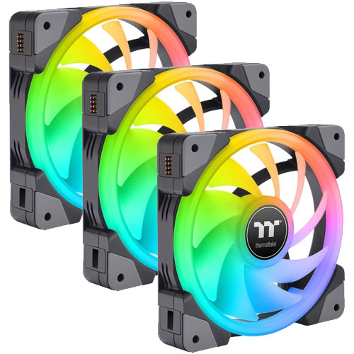 Thermaltake CL-F143-PL12SW-A [120mm ケースファン SWAFAN EX12 RGB 3-Fan Pack]