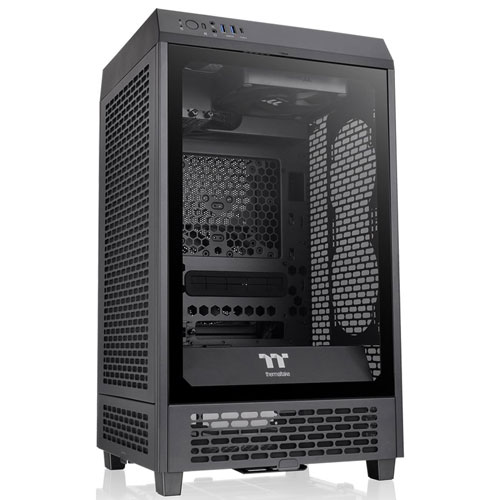 Thermaltake CA-1X9-00S1WN-00 [Mini-ITX ミニタワーケース The Tower 200 ブラック]