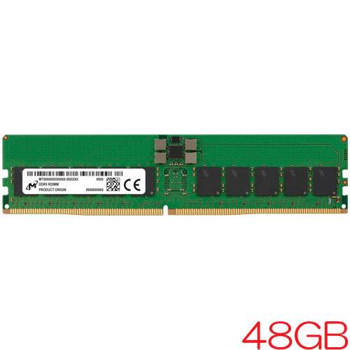 Micron MTC20F104XS1RC56BB1R [48GB DDR5-5600 ECC Registered DIMM 1Rx4 CL46 1.1V 288pin]