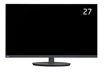 NEC MultiSync LCD-E274FL-BK [27型3辺狭額縁VAワイド液晶ディスプレイ(黒色)]