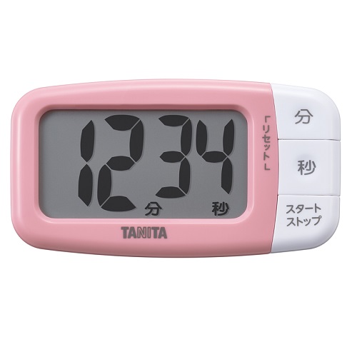 TD430PK [抗菌でか見えタイマー ストロベリーピンク]