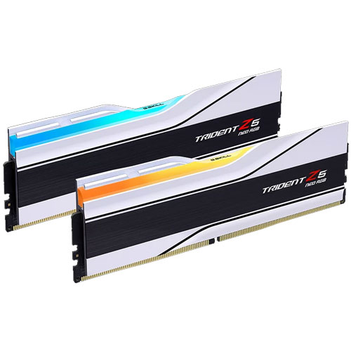 G.SKILL F5-6000J3036G32GX2-TZ5NRW [Trident Z5 Neo RGB(EXPO) 64GB(32GBx2) DDR5 6000 CL30-36-36-96 1.40V Wh]