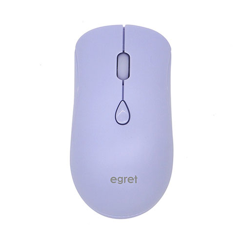EGRET SweetiE おしゃれ且つ高機能の充電式ワイヤレスマウス ラベンダーラテ EM23-S1