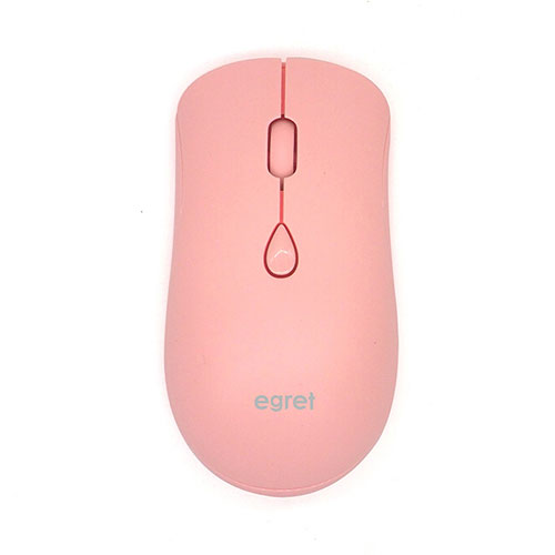 EGRET SweetiE おしゃれ且つ高機能の充電式ワイヤレスマウス いちごオレ EM23-S3