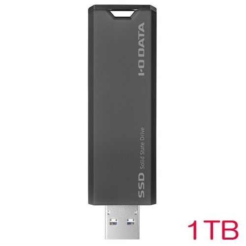 SSPS-US1GR [USB3.2 Gen2 スティックSSD 1TB グレー×ブラック]