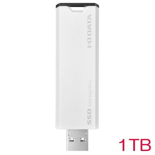 アイ・オー・データ SSPS-US SSPS-US1W [USB3.2 Gen2 スティックSSD 1TB ホワイト×ブラック]