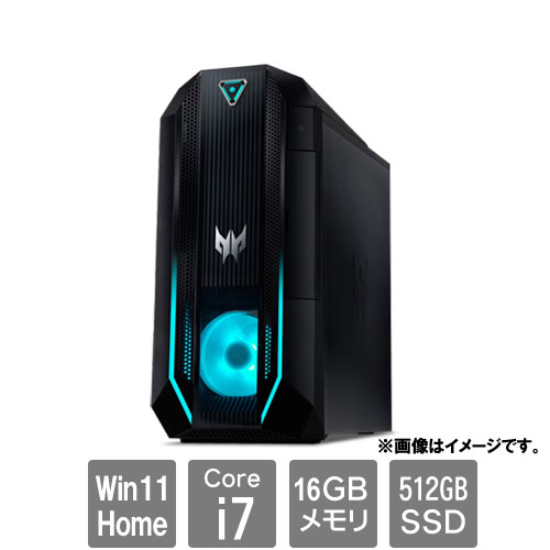 エイサー Predator Orion 3000 [PO3-630-F76Y/306A (Core i7-11700F 16GB SSD512GB Win11Home)]