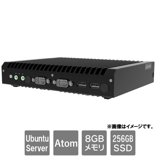 レノボ・ジャパン 12NJS04900 [ThinkEdge SE10 (Atom X6214RE 8GB SSD256GB Ubuntu Server)]