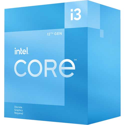 インテル BX8071512100F [Core i3-12100F (4 Pコア 3.30GHz + 0 Eコア、12M Cache、PBP58W、LGA1700)]
