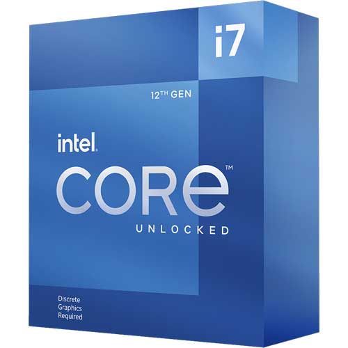 インテル BX8071512700KF [Core i7-12700KF (8 Pコア 3.60GHz + 4 Eコア、25M Cache、PBP125W、LGA1700)]