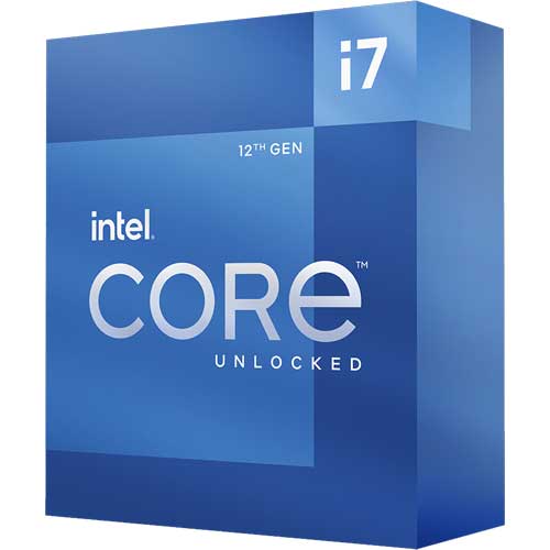 インテル BX8071512700K [Core i7-12700K (8 Pコア 3.60GHz + 4 Eコア、25M Cache、PBP125W、LGA1700、UHD 770)]