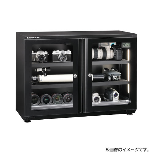 東洋リビング LD-160CDWS(B) [防湿庫 オートクリーンドライ ワイドシリーズ 容積160L ブラック]