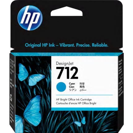 HP 3ED67A [HP712インクカートリッジ シアン 29ml]