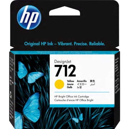 HP 3ED69A [HP712インクカートリッジ イエロー 29ml]