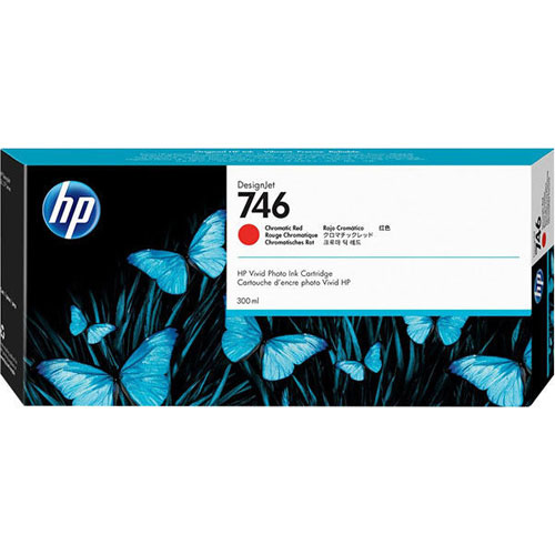 HP P2V81A [HP 746 インク CRレッド 300ml]