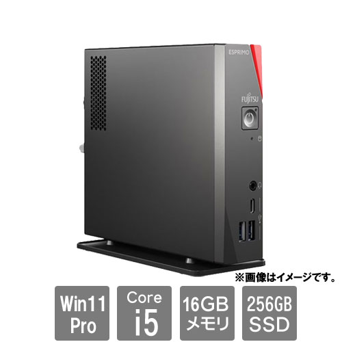 富士通 バリュー ESPRIMO FMVB2200WP [ESPRIMO G6012/NX (i5/W11P64/OFなし)]