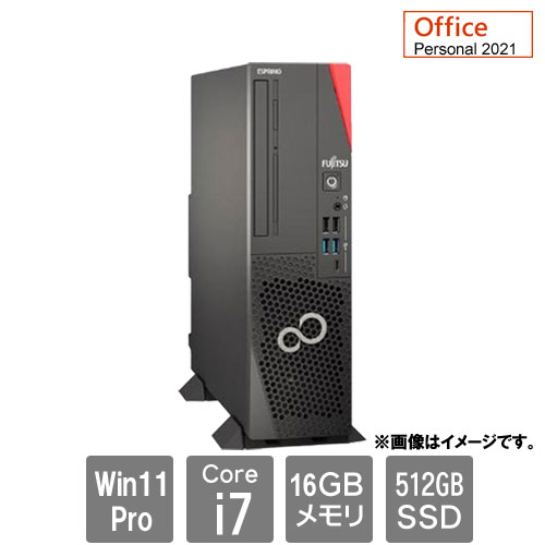 富士通 バリュー ESPRIMO FMVD5800XP [ESPRIMO D7012/NX(Core i7-13700 16GB SSD512GB SM Win11Pro Personal2021)]