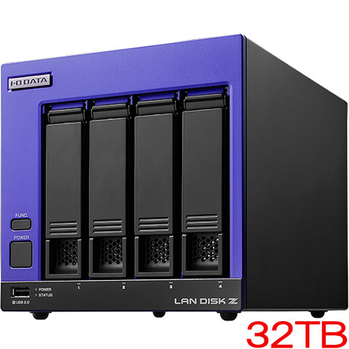 アイ・オー・データ HDL4-Z22SI3B HDL4-Z22SI3B32 [4ドライブ法人向けWindows NAS 32TB]