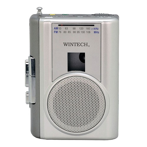 WINTECH AM/FMラジオ付テープレコーダー PCT-02RM