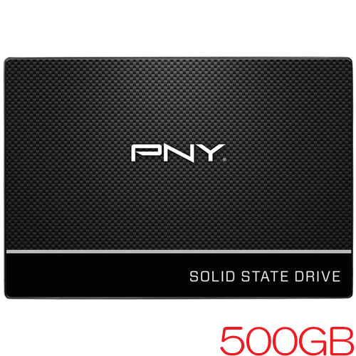 PNY SSD7CS900-500-RB [500GB SSD CS900 2.5インチ SATA-III 3D NAND 3年保証]