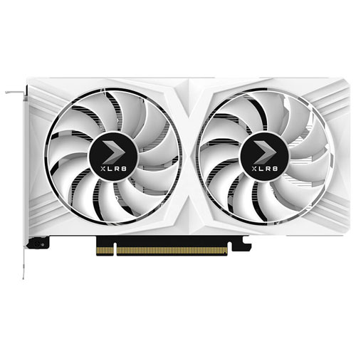 りるNVIDIA☆GeForece☆RTX4060☆ ホワイト☆8GB e-TREND｜PNY VCG40608DFWXPB1-O [GeForce RTX 4060 8GB OC XLR8 VERTO