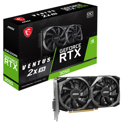 GeForce RTX 3050 VENTUS 2X XS 8G OC_画像4