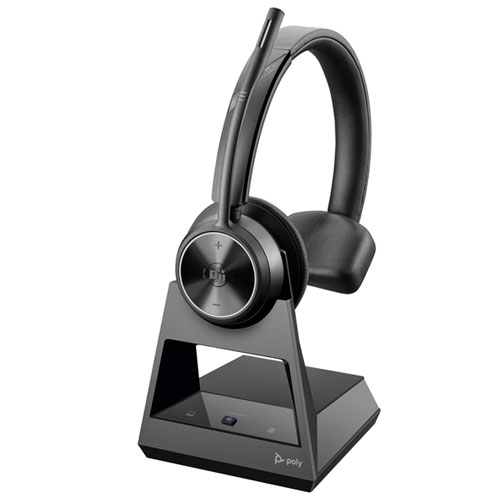 HP Poly ヘッドセット & スピーカー製品 8D3K9AA#ABJ [Poly Savi 7310 Mono DECT D5 +CHS MS]