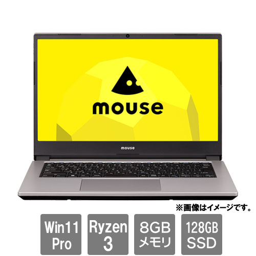 MCJ A4A3A01SRA0AW101DEC-BPQD [★ノートPC mouse A4-A3A01SR-A(Ryzen 3 8GB SSD128GB 14 Win11Pro 3Y)]