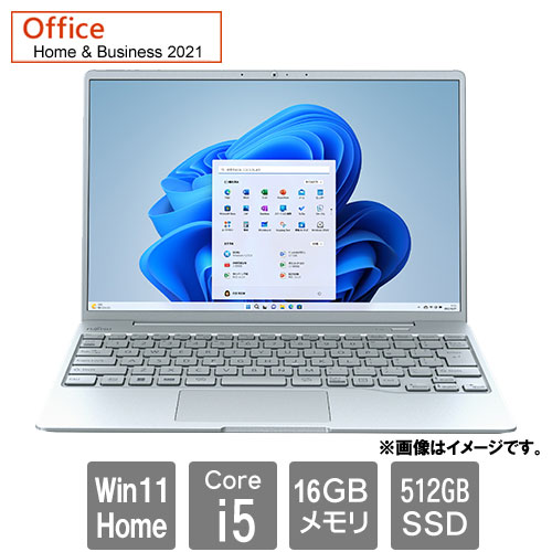 FMVC75H3L [LIFEBOOK CH75/H3 (Core i5-1235U 16GB SSD512GB 13.3 Win11Home H&B2021 クラウドブルー)]