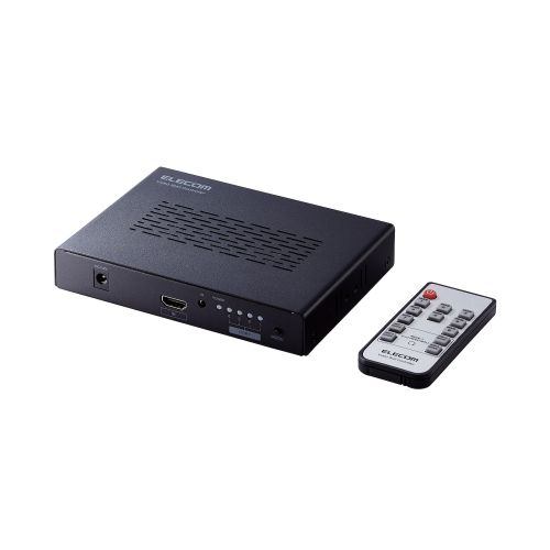 エレコム VSP-VWCHD14BK [ビデオウォールコントローラー/HDMI出力4ポート/メタル/ブラック]