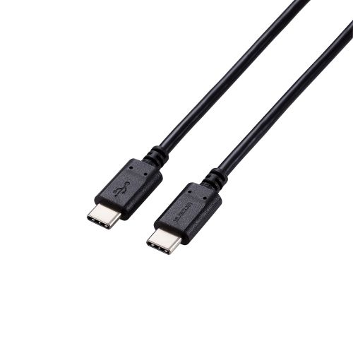 エレコム MPA-CC5P05BK [USB Type-Cケーブル/スタンダード/100W/0.5m/ブラック]