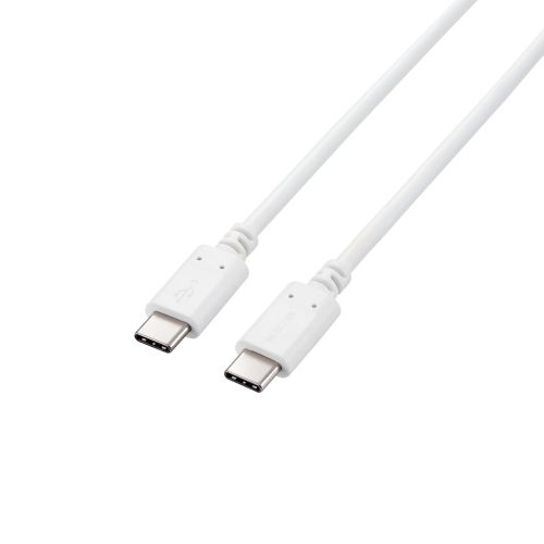 エレコム MPA-CC5P05WH [USB Type-Cケーブル/スタンダード/100W/0.5m/ホワイト]
