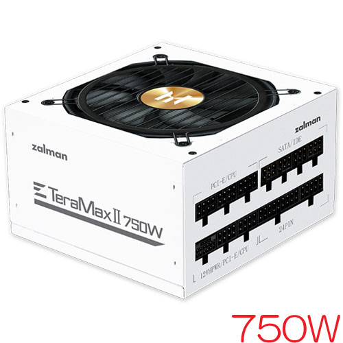 ZALMAN ZM750-TMX2 WH [ATX 3.0電源 80PLUS GOLD認証 750W フルモジュラー式 7年保証 ホワイト]