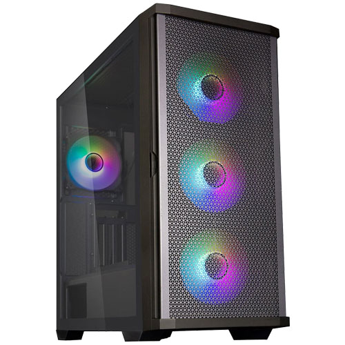 ZALMAN Z10 DUO [ATXミドルタワーケース TGサイドパネル ZM-VS1付属 ARGBファン×4基搭載 ブラック]