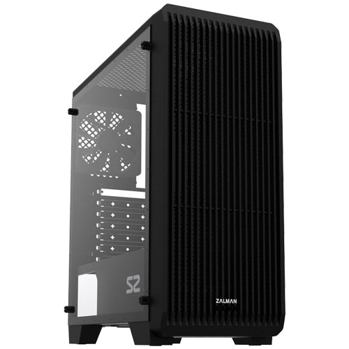 ZALMAN S2 TG [ATXミドルタワーケース 強化ガラスサイドパネル 120mmファン×3基搭載]