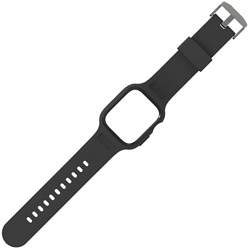 Duple Pro ケース一体型バンド for Apple Watch 45/44mm ブラック AR26473AW