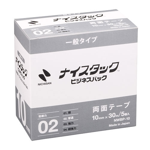 ニチバン ナイスタック ビジネスパック 10mm×30m NB-NWBP-10