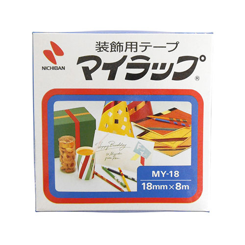ニチバン 【10個セット】マイラップ 青 NB-MY-184X10