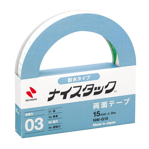 ニチバン 【5個セット】ナイスタック 耐水タイプ 15×3 NB-NW-G15X5