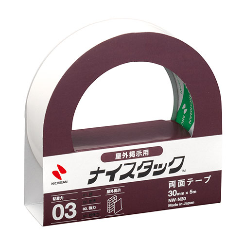 ニチバン 【10個セット】ナイスタック 屋外掲示用 30mm×5m NB-NW-N30X10