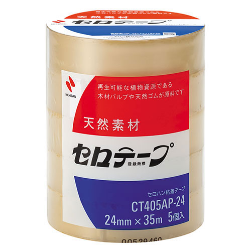 ニチバン 【5個セット】セロテープ405AP 2435-5P NB-CT405AP-24X5