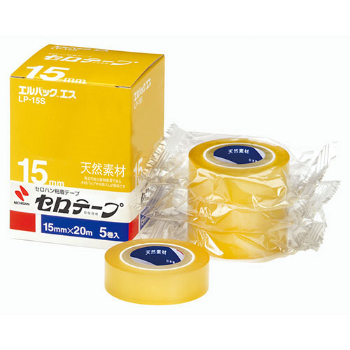 ニチバン 【5個セット】エルパックエス 15×20 NB-LP-15SX5