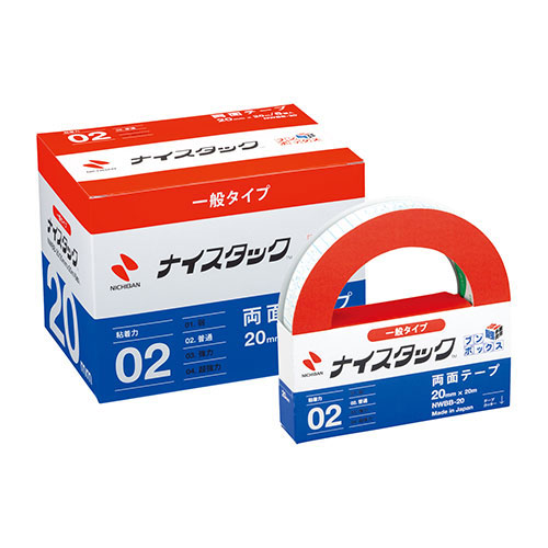 ニチバン ナイスタック ブンボックス 20mm×20m NB-NWBB-20