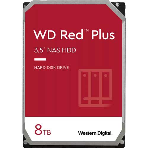 ウエスタンデジタル WD80EFPX [WD Red Plus（8TB 3.5インチ SATA 6G 5640rpm 256MB CMR）]