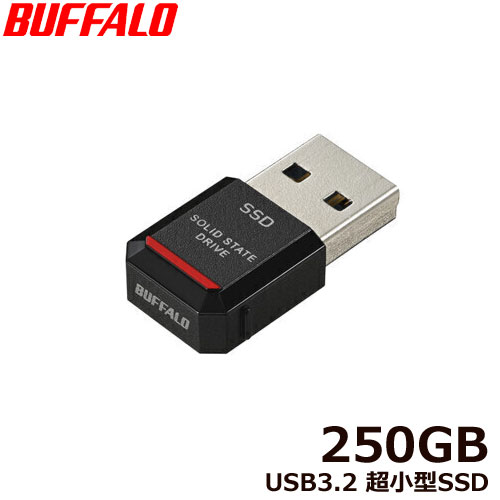 SSD-PST250U3BA/D [USB3.2(Gen1) TV録画対応 SSD 250GB]